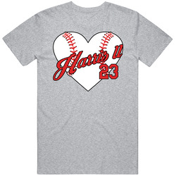 Michael Harris Ii Baseball Heart T Shirt