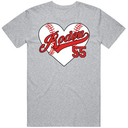 Carlos Rodon Baseball Heart T Shirt