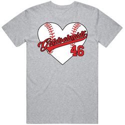 Paul Goldschmidt Baseball Heart T Shirt