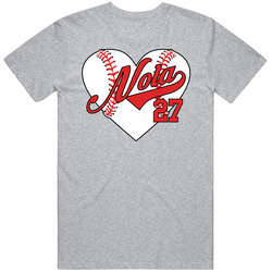 Aaron Nola Baseball Heart T Shirt