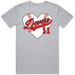 Rafael Devers Baseball Heart T Shirt