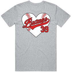 Corbin Burnes Baseball Heart T Shirt