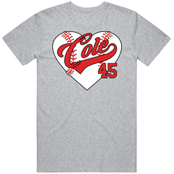 Gerrit Cole Baseball Heart T Shirt