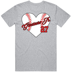 Vladimir Guerrero Jr Baseball Heart T Shirt