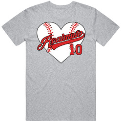 Jt Realmuto Baseball Heart T Shirt