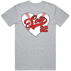 Juan Soto Baseball Heart T Shirt