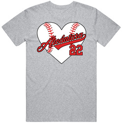 Sandy Alcantara Baseball Heart T Shirt