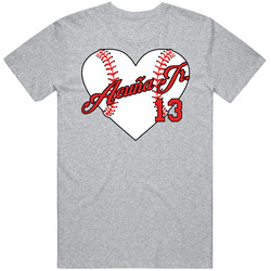 Ronald Acuna Jr Baseball Heart T Shirt