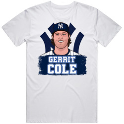 Gerrit Cole Player Protrait T Shirt