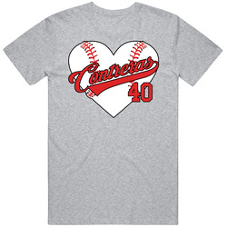 Willson Contreras Baseball Heart T Shirt