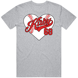 George Kirby Baseball Heart T Shirt