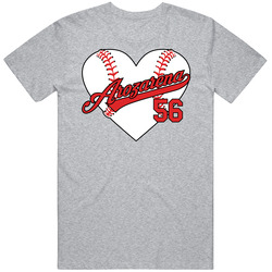 Randy Arozarena Baseball Heart T Shirt