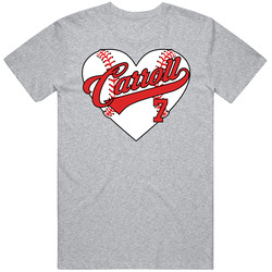 Corbin Carroll Baseball Heart T Shirt