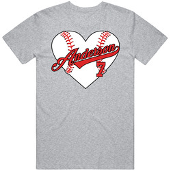 Tim Anderson Baseball Heart T Shirt