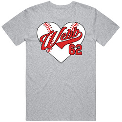 Logan Webb Baseball Heart T Shirt