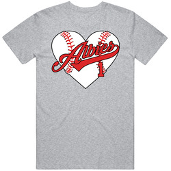 Ozzie Albies Baseball Heart T Shirt