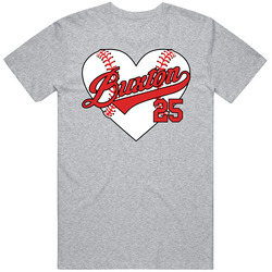 Byron Buxton Baseball Heart T Shirt