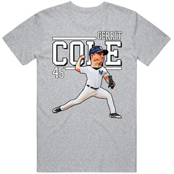 Gerrit Cole Big Head Cartoon T Shirt