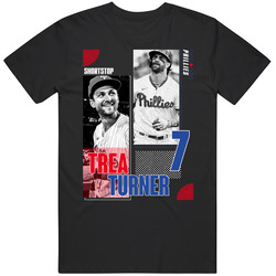 Trea Turner Athlete Graphic T Shirt