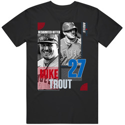 Mike Trout Athlete Graphic T Shirt