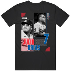 Julio Urias Athlete Graphic T Shirt