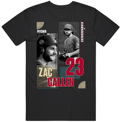 Zac Gallen Athlete Graphic T Shirt