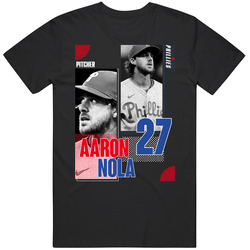 Aaron Nola Athlete Graphic T Shirt Aaron Nola Athlete Graphic T Shirt