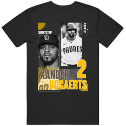 Xander Bogaerts Athlete Graphic T Shirt