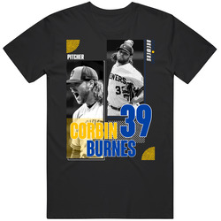Corbin Burnes Athlete Graphic T Shirt