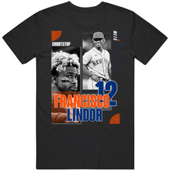 Francisco Lindor Athlete Graphic T Shirt