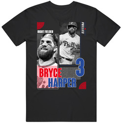 Bryce Harper Athlete Graphic T Shirt