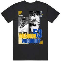 Brandon Woodruff Athlete Graphic T Shirt