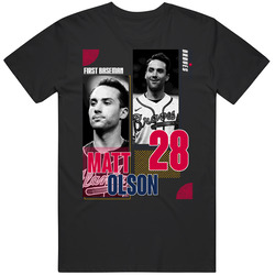 Matt Olson Athlete Graphic T Shirt