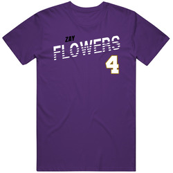 Zay Flowers 4 Favorite Player Basketball Fan T Shirt