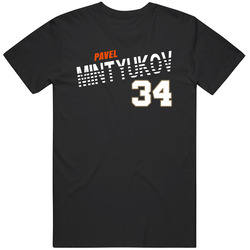 Pavel Mintyukov 34 Favorite Player Fan T Shirt Pavel Mintyukov 34 Favorite Player Fan T Shirt