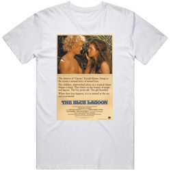 The Blue Lagoon Retro Movie  Fan T Shirt