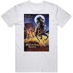 The Black Stallion Returns Retro Movie  Fan T Shirt