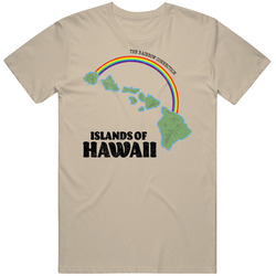 Vintage 1970's Souvenir Islands Of Hawaii Vintage Retro Fan T Shi Vintage 1970's Souvenir Islands Of Hawaii Vintage Retro Fan T Shi