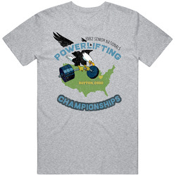 1982 Powerlifting American Bald Eagle Gym Lifting Vintage Retro Fan T 1982 Powerlifting American Bald Eagle Gym Lifting Vintage Retro Fan T