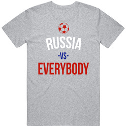 Russia Vs Everybody World Cup Fifa Soccer Football Fan T Shirt Russia Vs Everybody World Cup Fifa Soccer Football Fan T Shirt