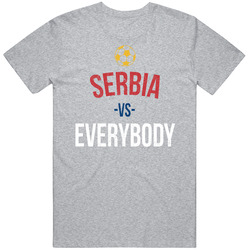 Vintage Retro Serbia Vs Everybody World Cup Fifa Soccer Football Fan T Vintage Retro Serbia Vs Everybody World Cup Fifa Soccer Football Fan T