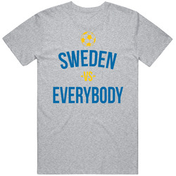 Sweden Vs Everybody World Cup Fifa Soccer Football Fan T Shirt Sweden Vs Everybody World Cup Fifa Soccer Football Fan T Shirt