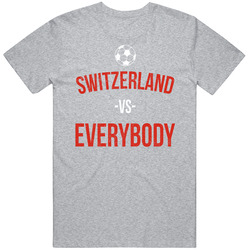 Retro Vintage Switzerland Vs Everybody World Cup Fifa Soccer Football Retro Vintage Switzerland Vs Everybody World Cup Fifa Soccer Football