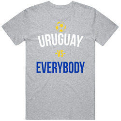 Uruguay Vs Everybody World Cup Fifa Soccer Football Fan T Shirt Uruguay Vs Everybody World Cup Fifa Soccer Football Fan T Shirt