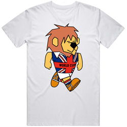 World Cup Willie England 1966 World Cup Mascot Fan T Shirt World Cup Willie England 1966 World Cup Mascot Fan T Shirt