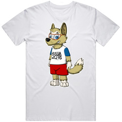 Zabivaka Russia 2018 World Cup Mascot Fan T Shirt Zabivaka Russia 2018 World Cup Mascot Fan T Shirt