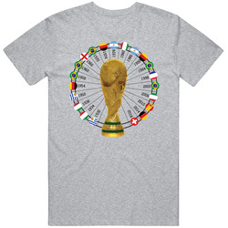 Switzerland World Cup 1930 To 2018 Winners Champions Trophy Fan T Shir Switzerland World Cup 1930 To 2018 Winners Champions Trophy Fan T Shir