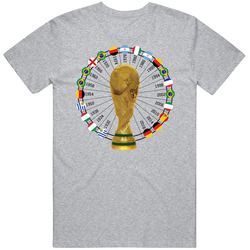 Germany World Cup 1930 To 2018 Winners Champions Trophy Fan T Shirt Germany World Cup 1930 To 2018 Winners Champions Trophy Fan T Shirt