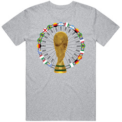 Nigeria World Cup 1930 To 2018 Winners Champions Trophy Fan T Shirt Nigeria World Cup 1930 To 2018 Winners Champions Trophy Fan T Shirt