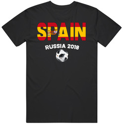 Spain Fifa World Cup Russia 2018 Soccer Football Fan T Shirt Spain Fifa World Cup Russia 2018 Soccer Football Fan T Shirt